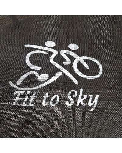 Батут кімнатний складний FitToSky 102 см, синій