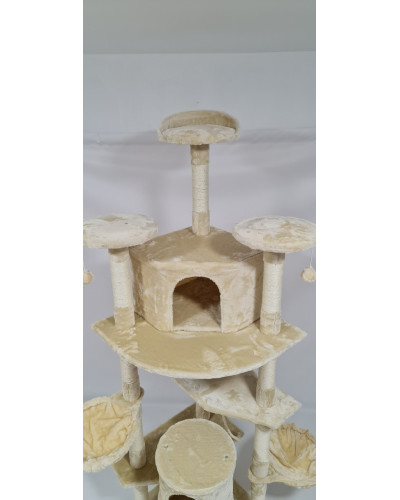 Кігтеточка, будиночок, дряпка для кішок Avko CatTree 1965 Beige