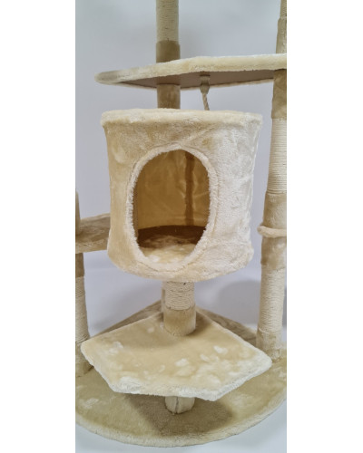 Кігтеточка, будиночок, дряпка для кішок Avko CatTree 1965 Beige