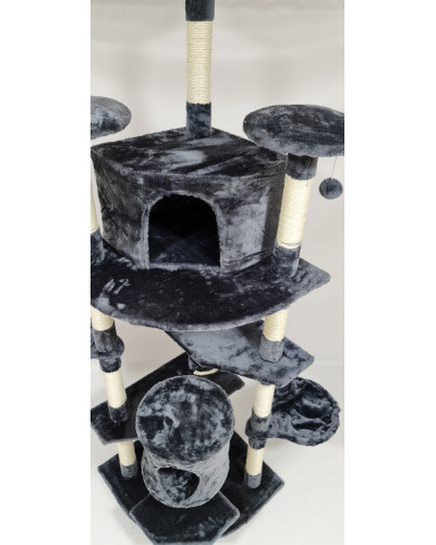 Кігтеточка, будиночок, дряпка для кішок Avko CatTree 1966 Grey