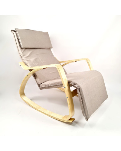 Крісло гойдалка Avko ARC003 Natural Beige