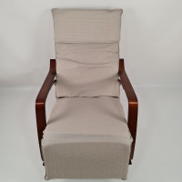 Крісло гойдалка Avko ARC003 Walnut Beige