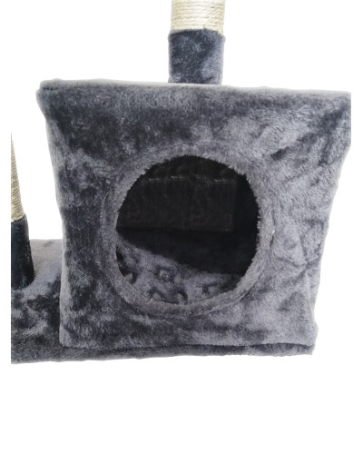 Кігтеточка, будиночок, дряпка для кішок Avko CatTree 1053 Grey