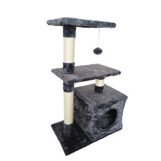 Кігтеточка, будиночок, дряпка для кішок Avko CatTree 1053 Grey