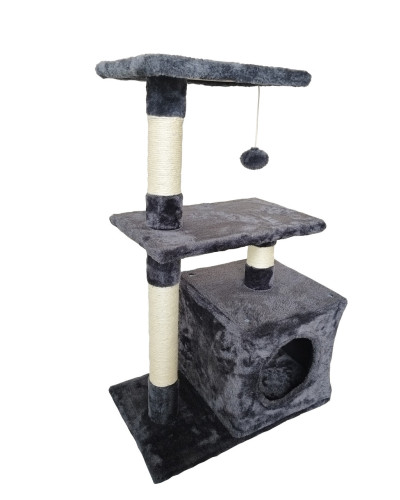 Кігтеточка, будиночок, дряпка для кішок Avko CatTree 1053 Grey