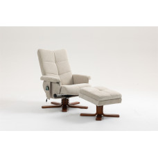 Крісло для відпочинку Avko Style ARMH 010 Beige з масажем, підігрівом