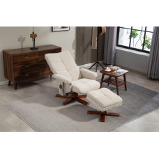 Крісло для відпочинку Avko Style ARMH 010 Beige з масажем, підігрівом