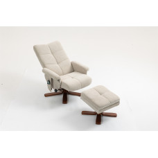 Крісло для відпочинку Avko Style ARMH 010 Beige з масажем, підігрівом