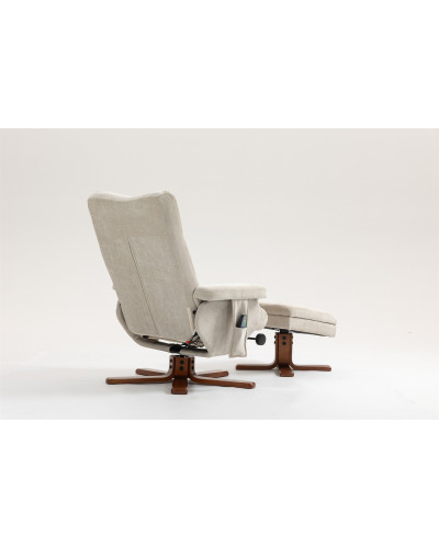 Крісло для відпочинку Avko Style ARMH 010 Beige з масажем, підігрівом