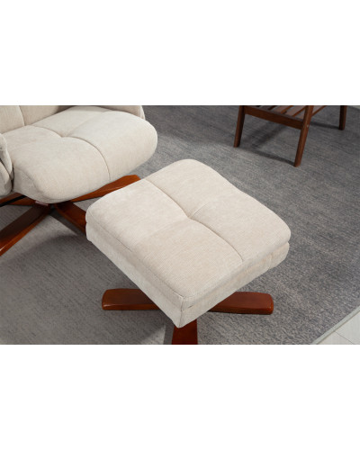 Крісло для відпочинку Avko Style ARMH 010 Beige з масажем, підігрівом