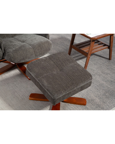 Крісло для відпочинку Avko Style ARMH 030 Dark Grey з масажем та підігрівом