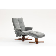 Крісло для відпочинку Avko Style ARMH 040 Grey з масажем та підігрівом