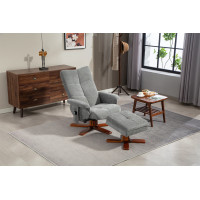 Крісло для відпочинку Avko Style ARMH 040 Grey з масажем та підігрівом