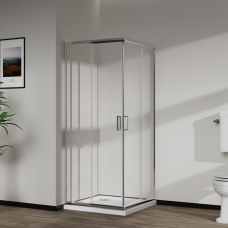 Скляна душова кабіна AVKO Glass  RDR06 190х90х90 Chrome