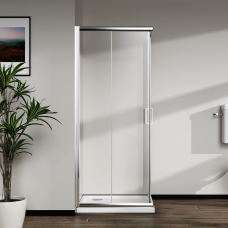 Скляна душова кабіна AVKO Glass  RDR06 190х90х90 Chrome