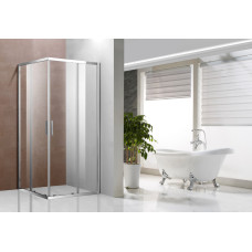 Скляна душова кабіна AVKO Glass  RDR06 190х90х90 Chrome