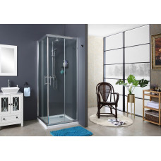 Скляна душова кабіна AVKO Glass  RDR06 190х90х90 Chrome