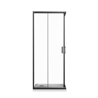 Скляна душова кабіна AVKO Glass RDR06 190х90х90 Black