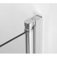 Скляна душова кабіна AVKO Glass RDR11 90x90x190 Clear