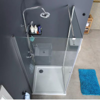 Скляна душова кабіна AVKO Glass RDR11 90x90x190 Clear