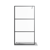 Скляна душова перегородка AVKO Glass S257 195х90 Clear