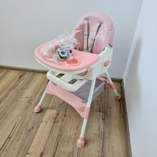 Стільчик, крісло для годування AVKO 011Pink