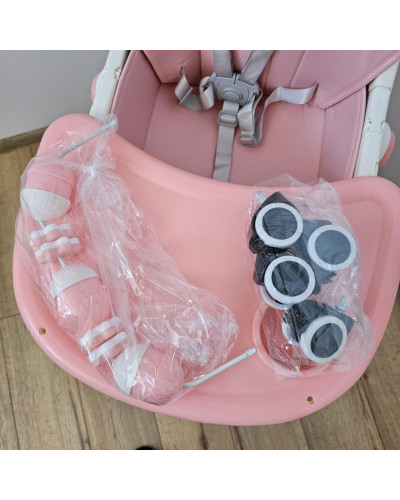 Стільчик, крісло для годування AVKO 011Pink