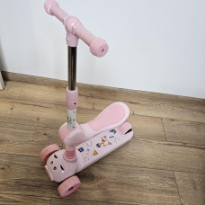 Самокат дитячий балансир 2в1 Avko 015 Pink