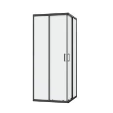 Скляна душова кабіна AVKO Glass RDR06 190х90х90 Black матова