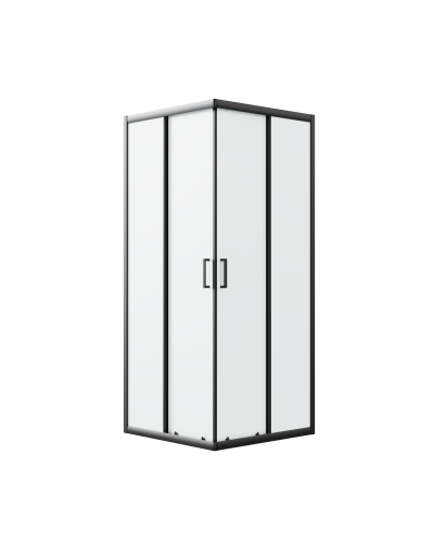 Скляна душова кабіна AVKO Glass RDR06 190х90х90 Black матова