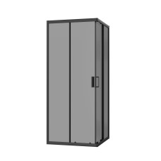 Скляна душова кабіна AVKO Glass RDR06 190х90х90 Black тонована