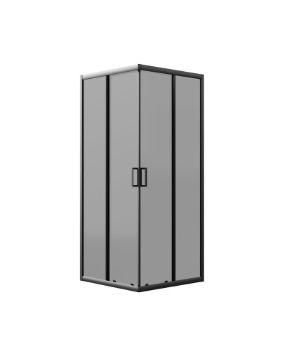 Скляна душова кабіна AVKO Glass RDR06 190х90х90 Black тонована