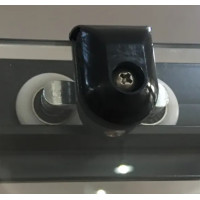 Скляна душова кабіна AVKO Glass RDS06, 90х90х190 Black