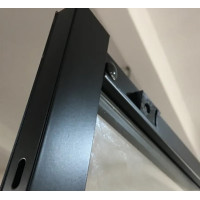 Скляна душова кабіна AVKO Glass RDS06, 90х90х190 Black