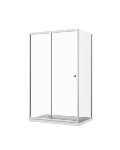 Скляна душова кабіна AVKO Glass  RDY06, 90х120х190 Chrome
