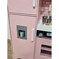 Дитяча дерев'яна кухня AVKO Модена Pink Вода звукові та світлові ефекти + аксесуари