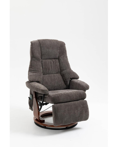 Крісло для відпочинку Avko Style ARMH 003 Dark Grey з масажем та підігрівом