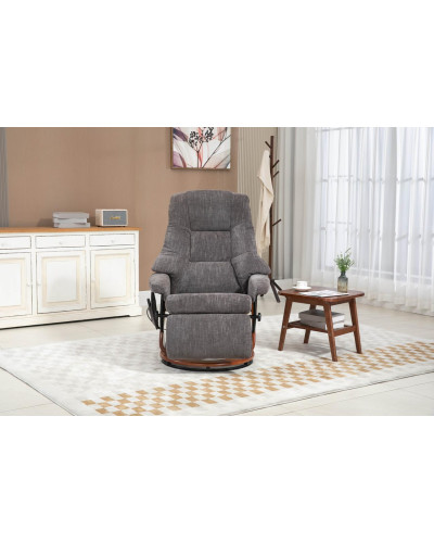 Крісло для відпочинку Avko Style ARMH 003 Dark Grey з масажем та підігрівом