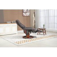 Крісло для відпочинку Avko Style ARMH 003 Dark Grey з масажем та підігрівом