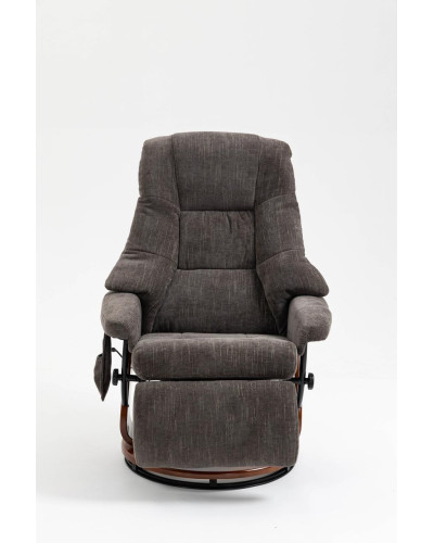 Крісло для відпочинку Avko Style ARMH 003 Dark Grey з масажем та підігрівом