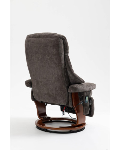 Крісло для відпочинку Avko Style ARMH 003 Dark Grey з масажем та підігрівом