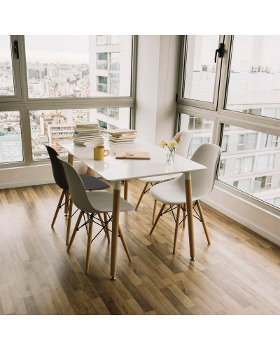 Крісло JUMI Plastic Chair White
