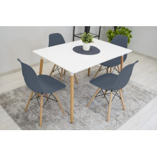 Крісло JUMI Plastic Chair Grey