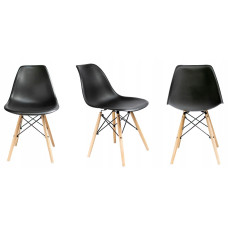 Крісло JUMI Plastic Chair Black