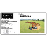 Туристичний Намет ZANO TOTEM-6A
