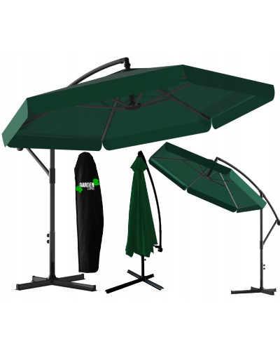 Садова парасоля GardenLine Green 3,5 м