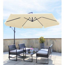 Садова парасоля GardenLine Beige 3,5 м