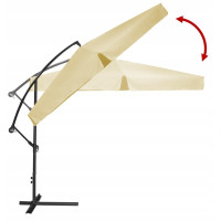 Садова парасоля GardenLine Beige 3,5 м