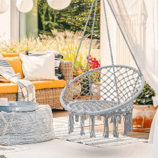 Садова гойдалка-гамак GardenLine Grey