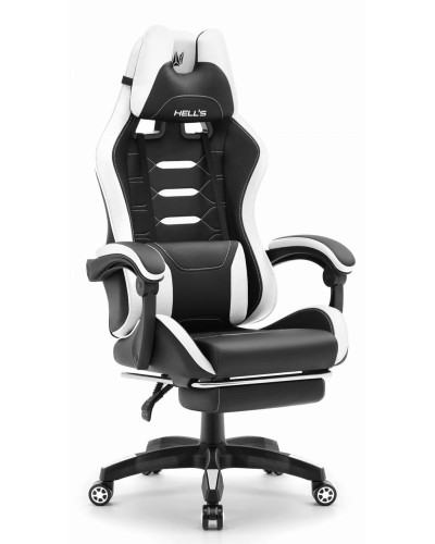 Комп'ютерне крісло Hell's HC-1039 White